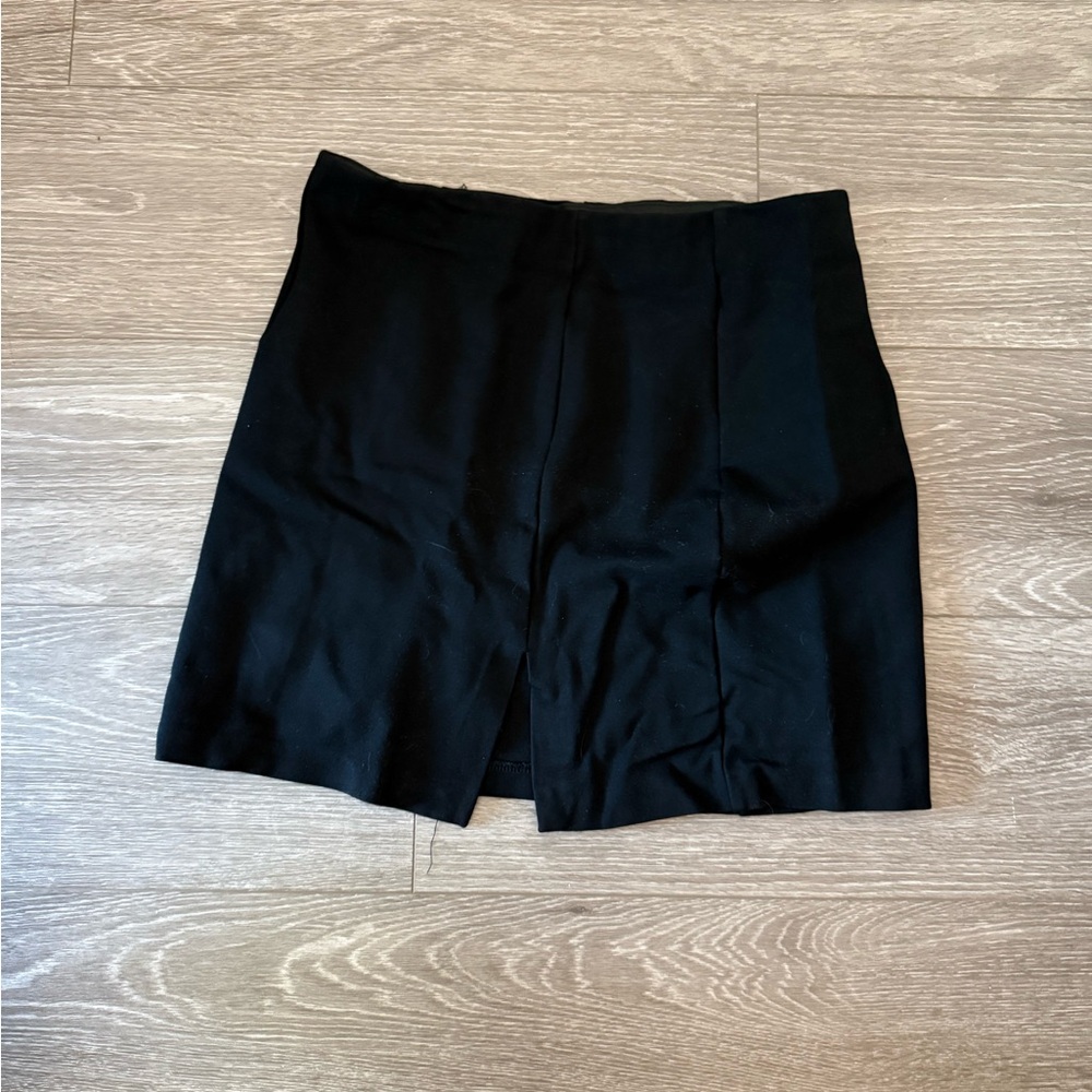 Stradivarius Black Mini Skirt